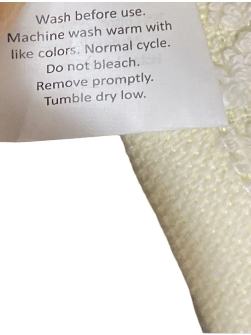 LOT of 4 Kitchen or Bath Hand Dish Towels Yellow Textured Thick & Soft Set NEW